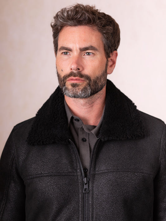 Harrier Sheepskin Flying Jacket