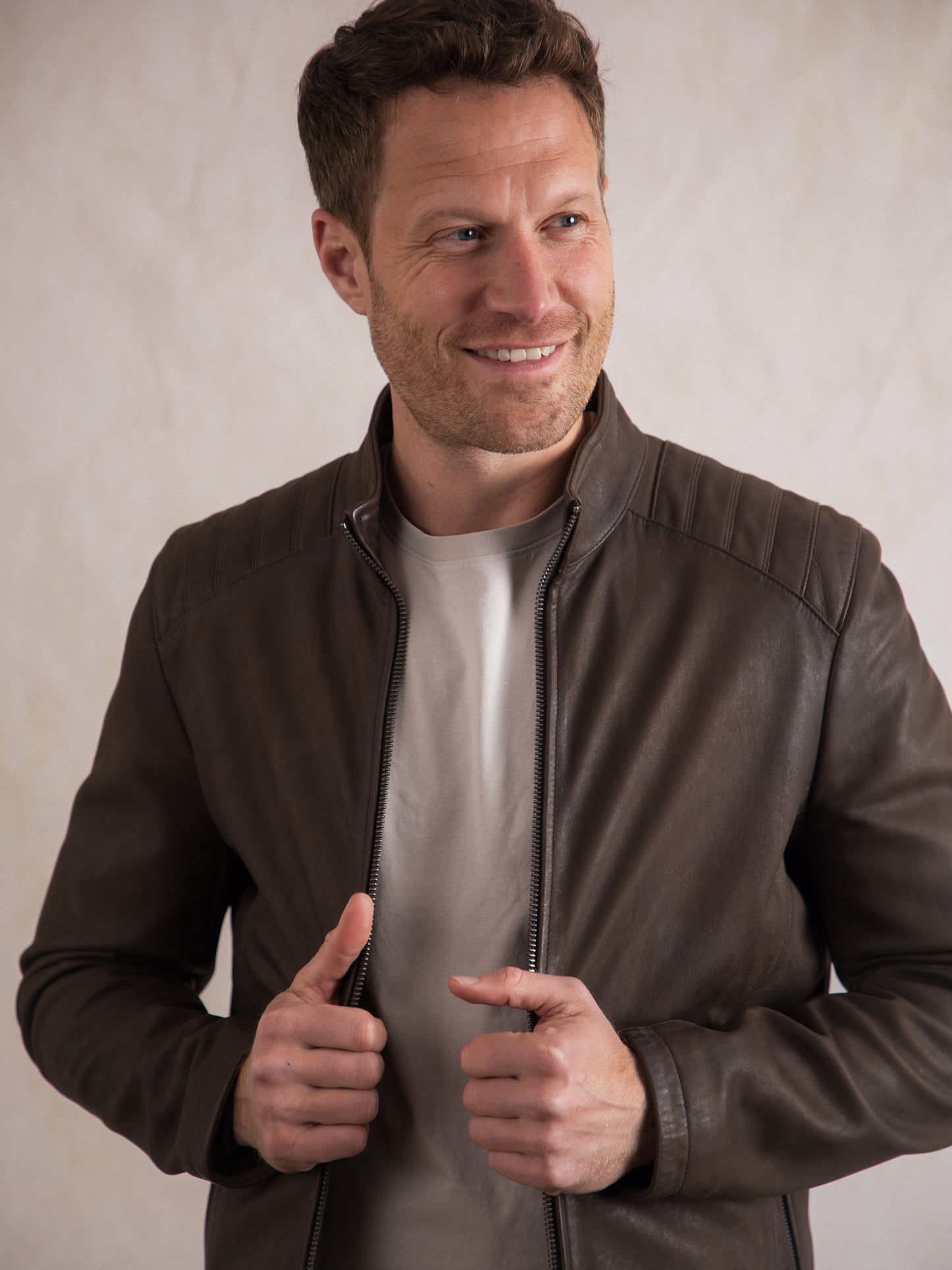 Crook Leather Jacket