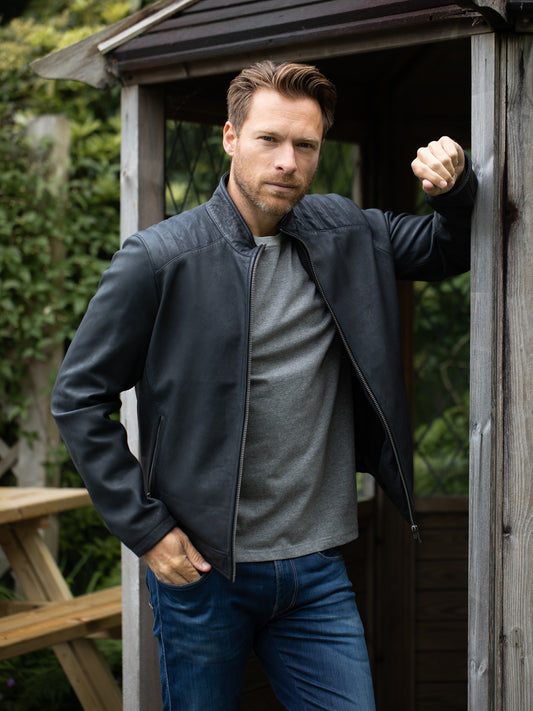 Crook Leather Jacket