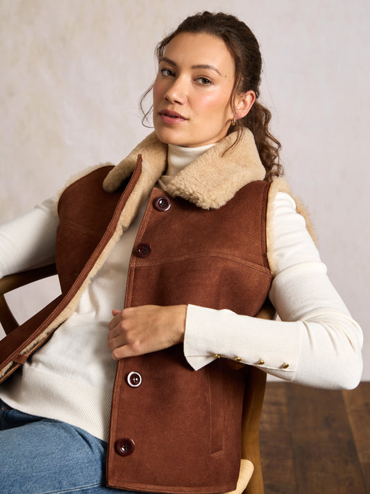 Garnett Sheepskin Gilet