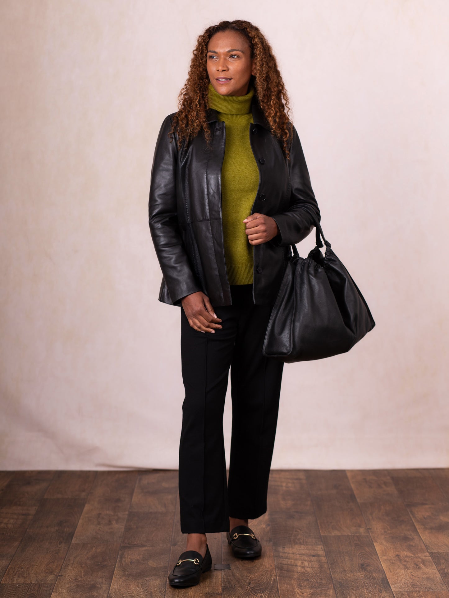 Mawbray Collared Leather Jacket