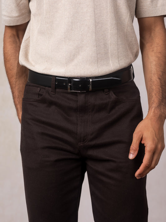 Calder Reversible Leather Belt
