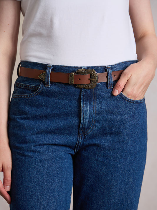 Kentmere Western Leather Belt