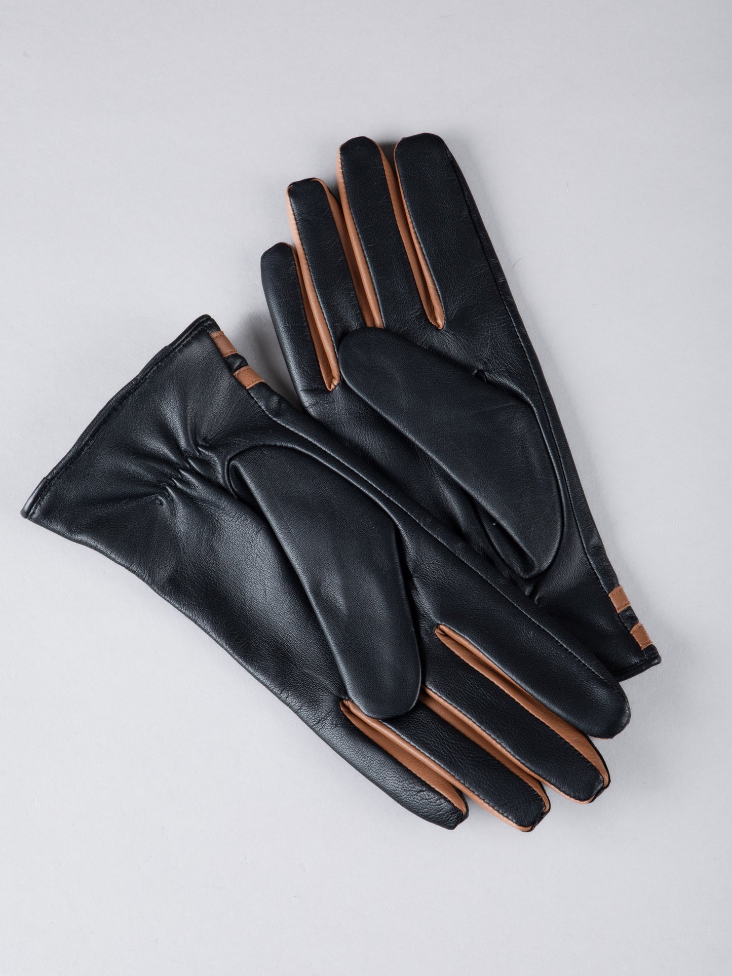 Daisy II Contrasting Leather Gloves