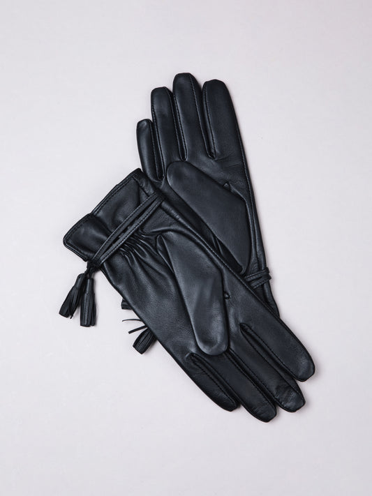 Tarraby Tassel Leather Gloves