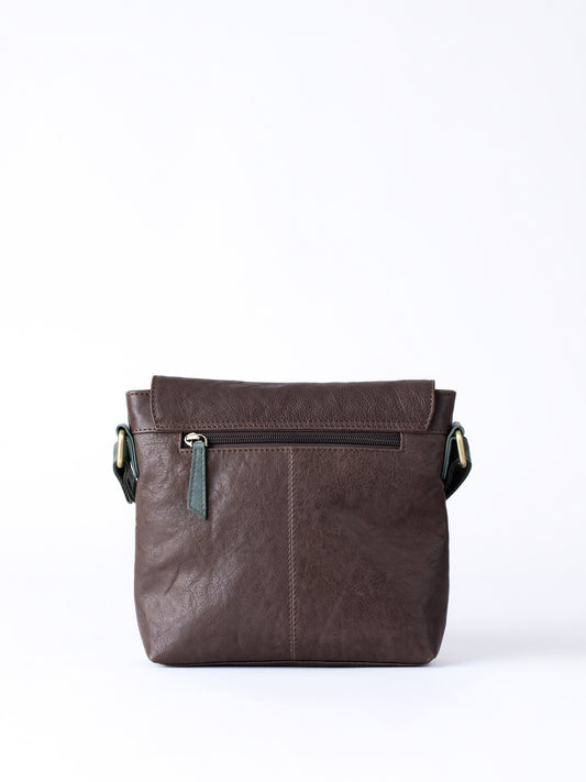 Hartsop Flapover Leather Cross Body Bag