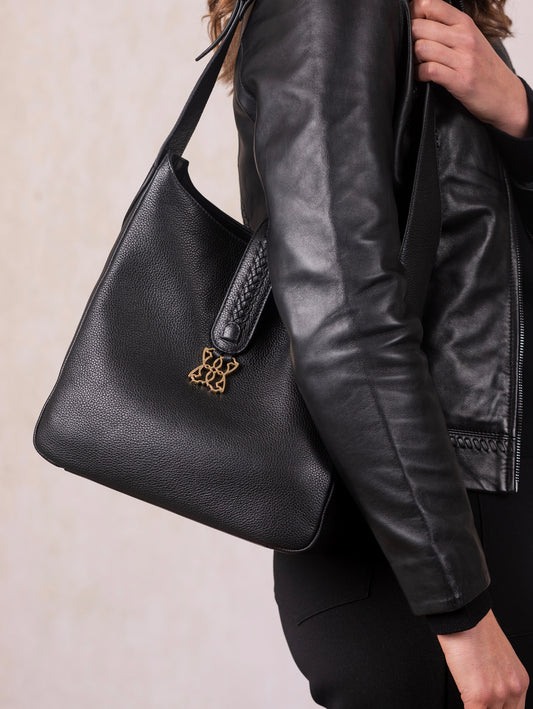 Dalston Leather Hobo Bag