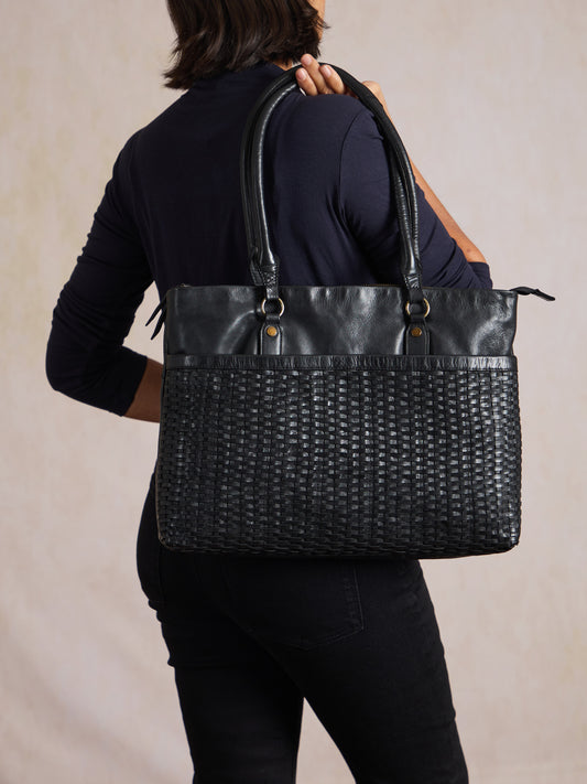 Piel Leather Tote Bag