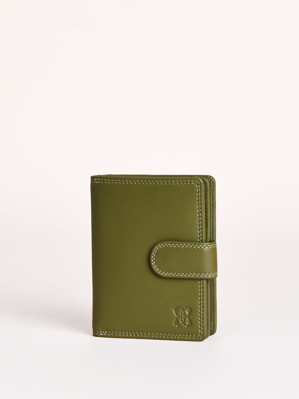 Small Leather Tab Purse