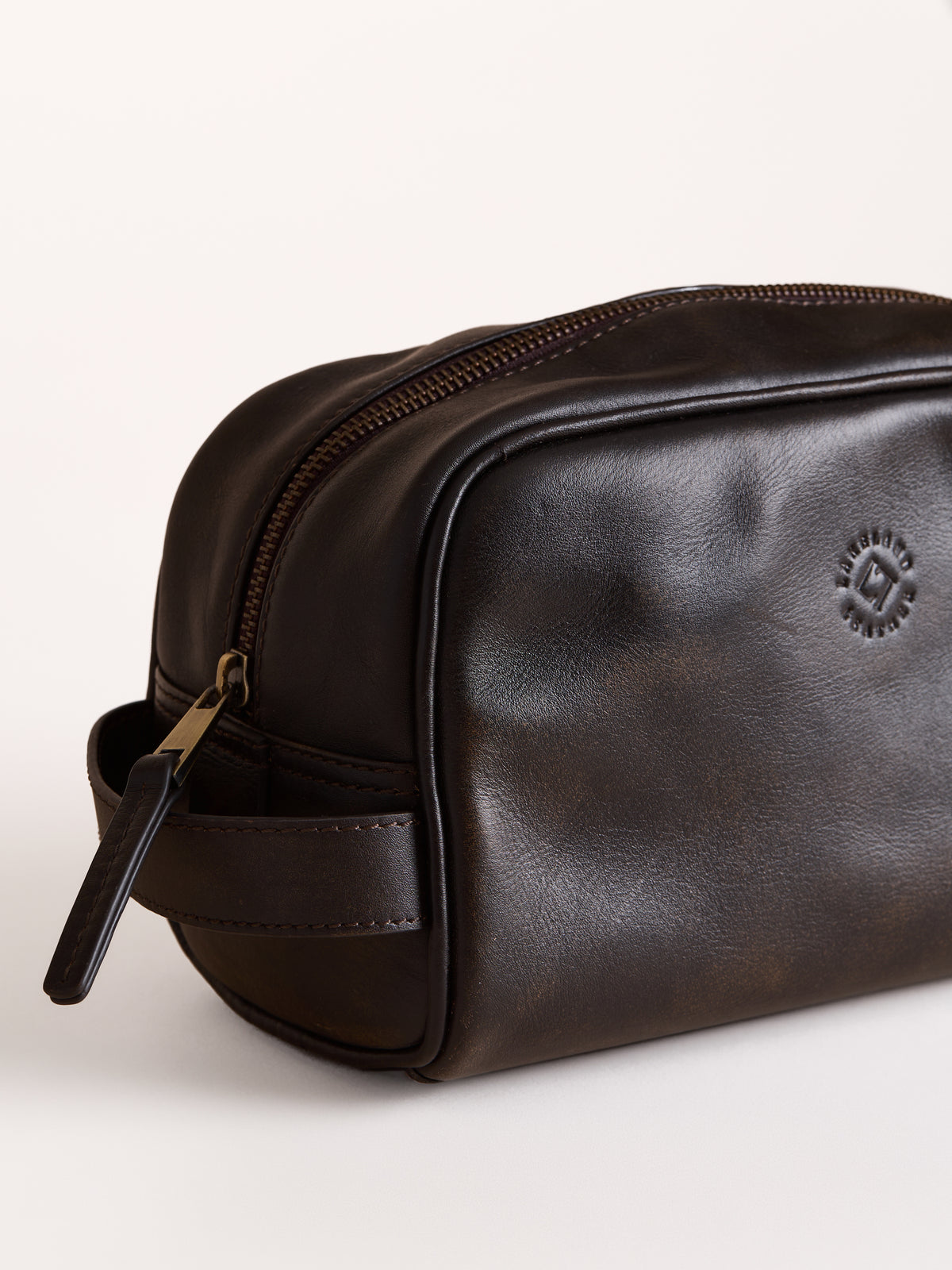 Fellfoot Leather Washbag