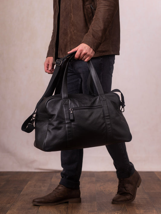 Silloth Leather Large Holdall