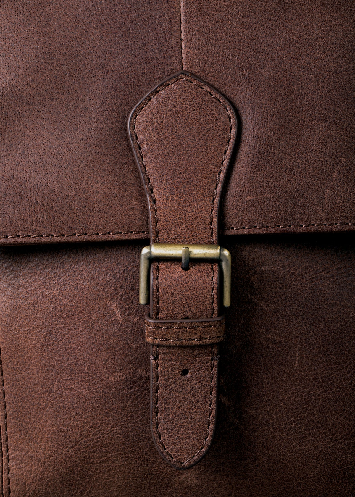 Hutton Leather Reporter Bag