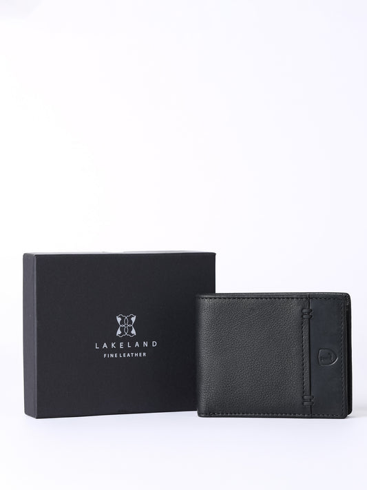Stitch Leather Bi-Fold Wallet