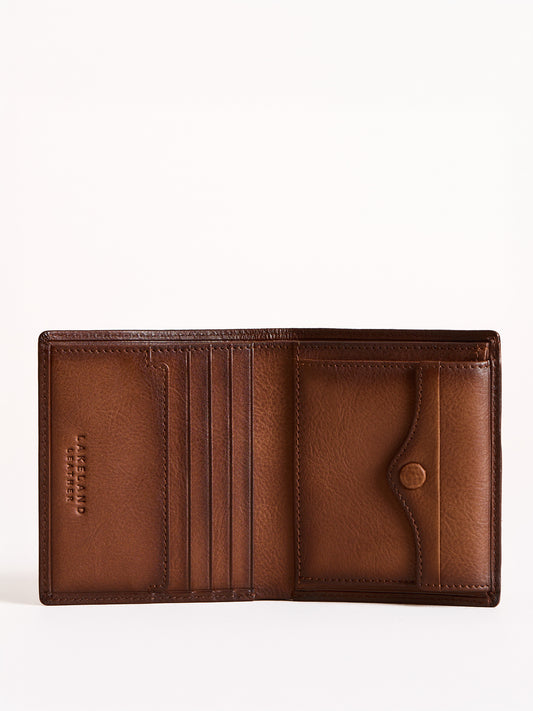 Brisco Tri-Fold Leather Wallet