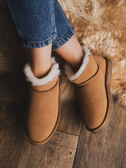Sheepskin Mini Boot Slippers
