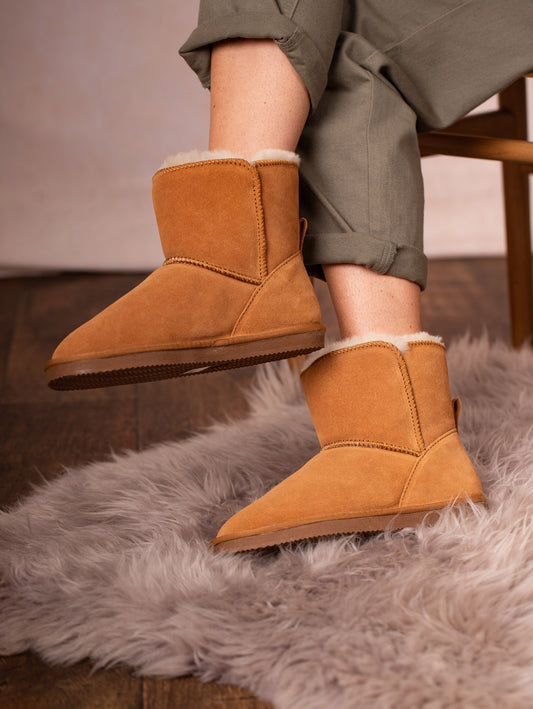 Sheepskin Boot Slippers