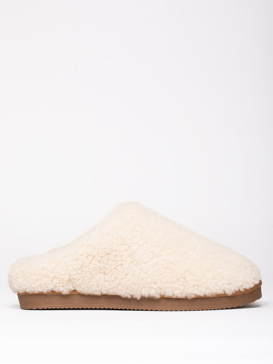 Sheepskin Wool Clog Slippers