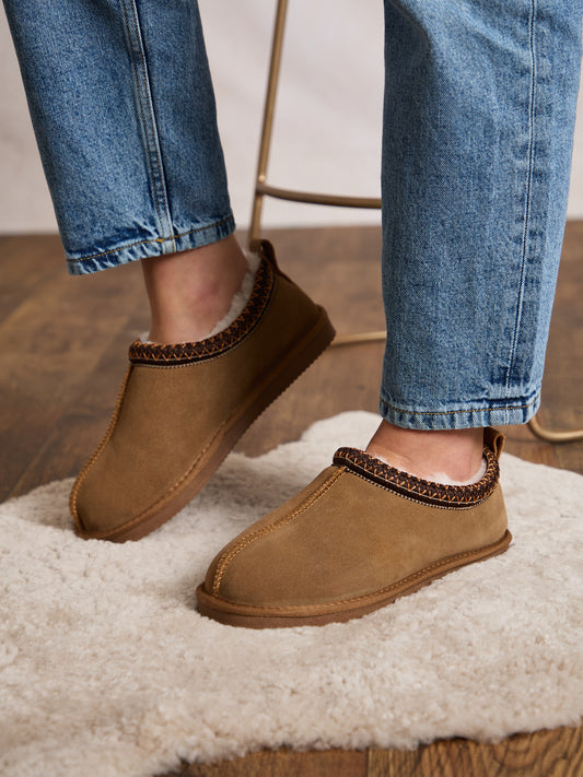 Sheepskin Binded Clog