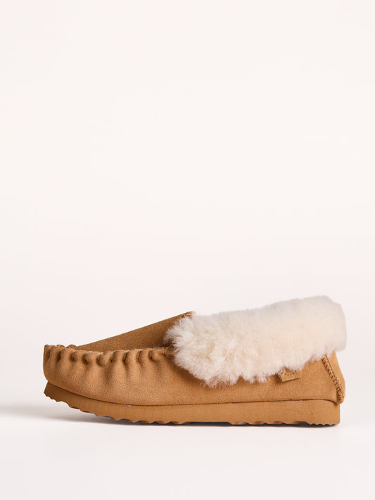 Sheepskin Stitch Moccasins