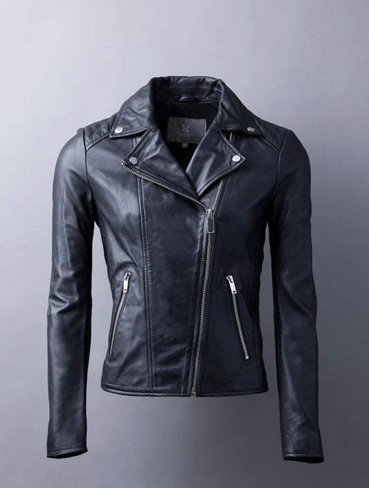 Thirlmere Leather Biker Jacket