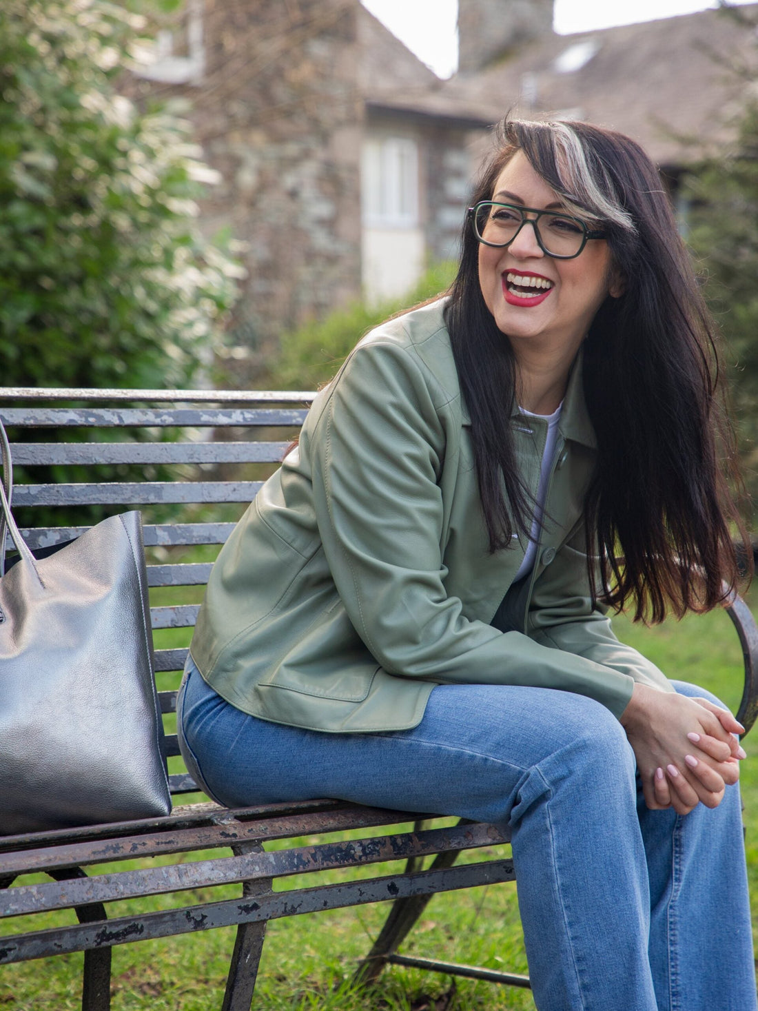 Pop of Colour: How to Style Coloured Leather with Rita Millat