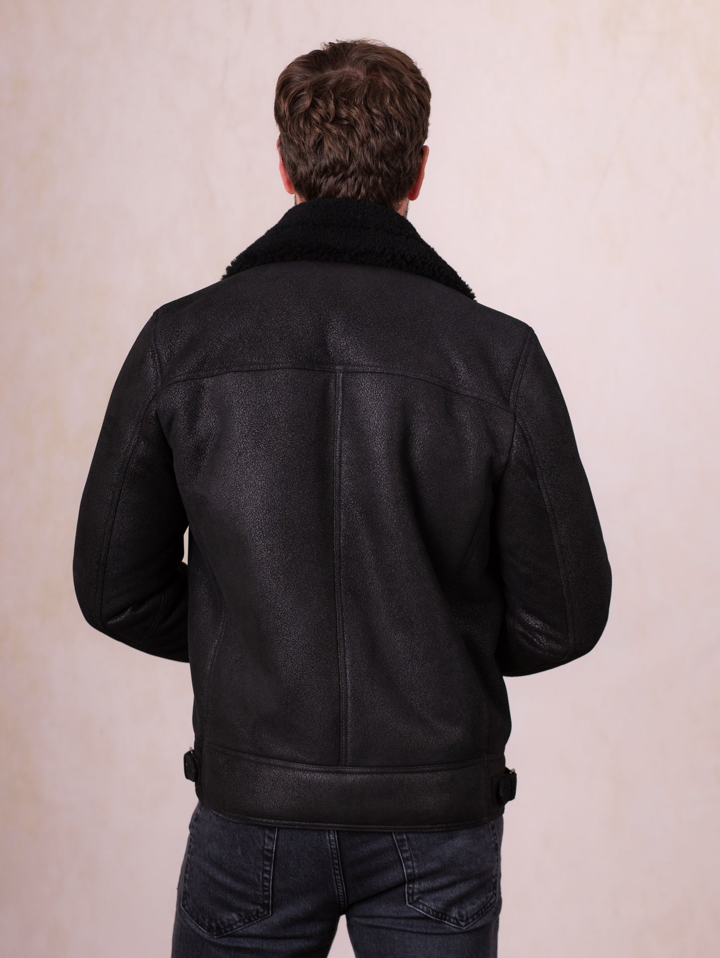 Harrier Sheepskin Flying Jacket