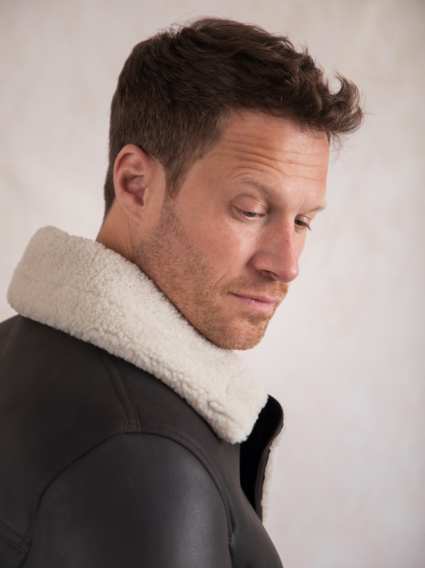 Tigermoth Sheepskin Aviator Jacket