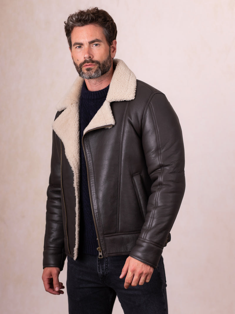 Javelin Sheepskin Aviator Jacket