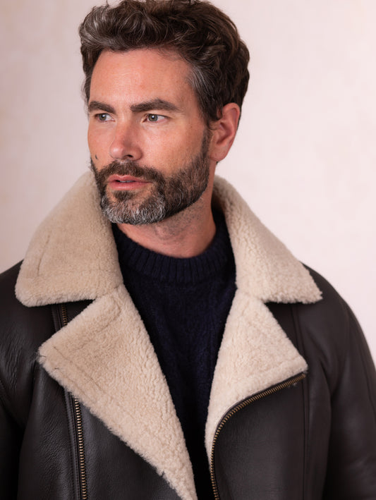 Javelin Sheepskin Aviator Jacket