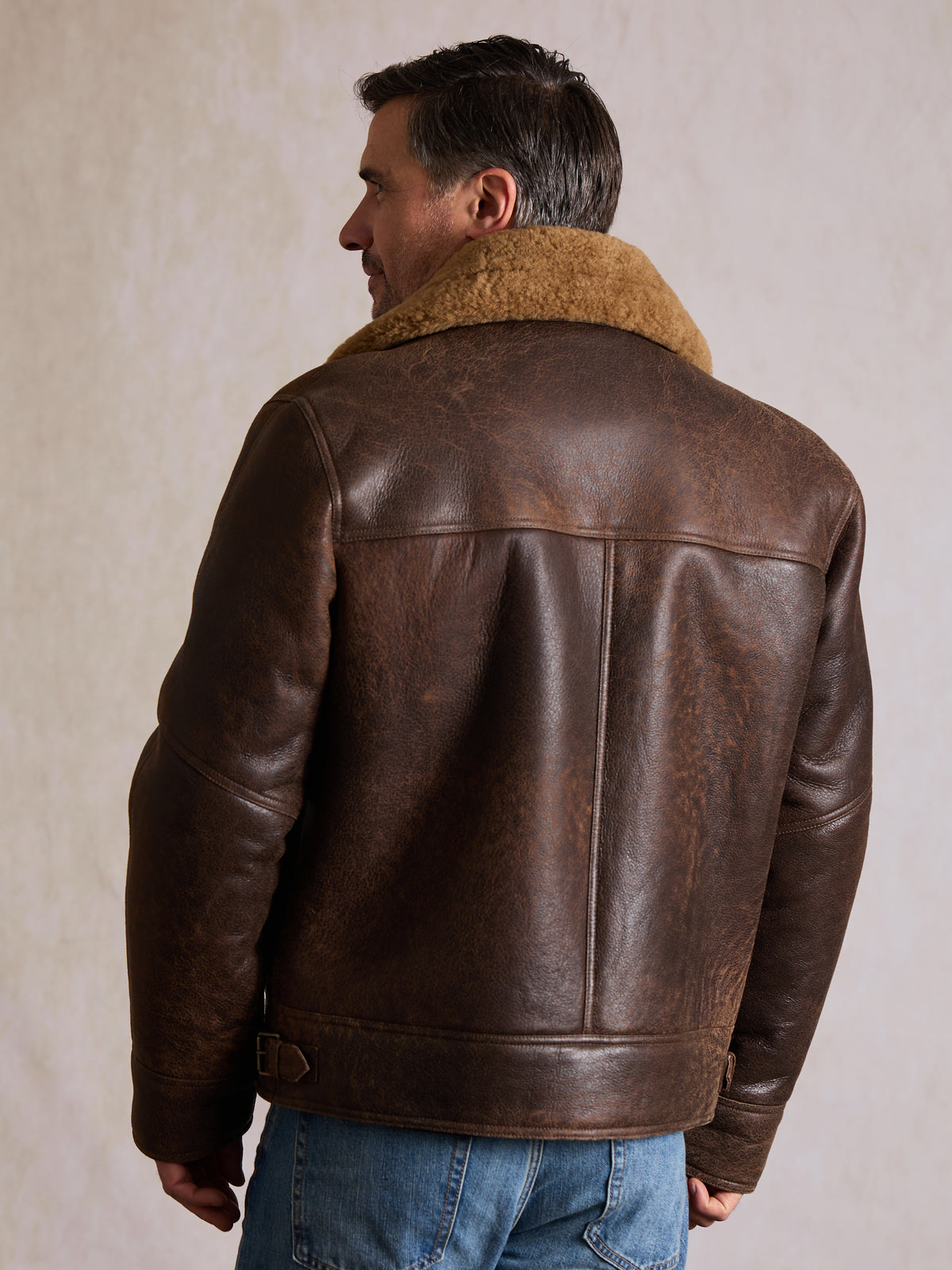 Storth Sheepskin Aviator Jacket