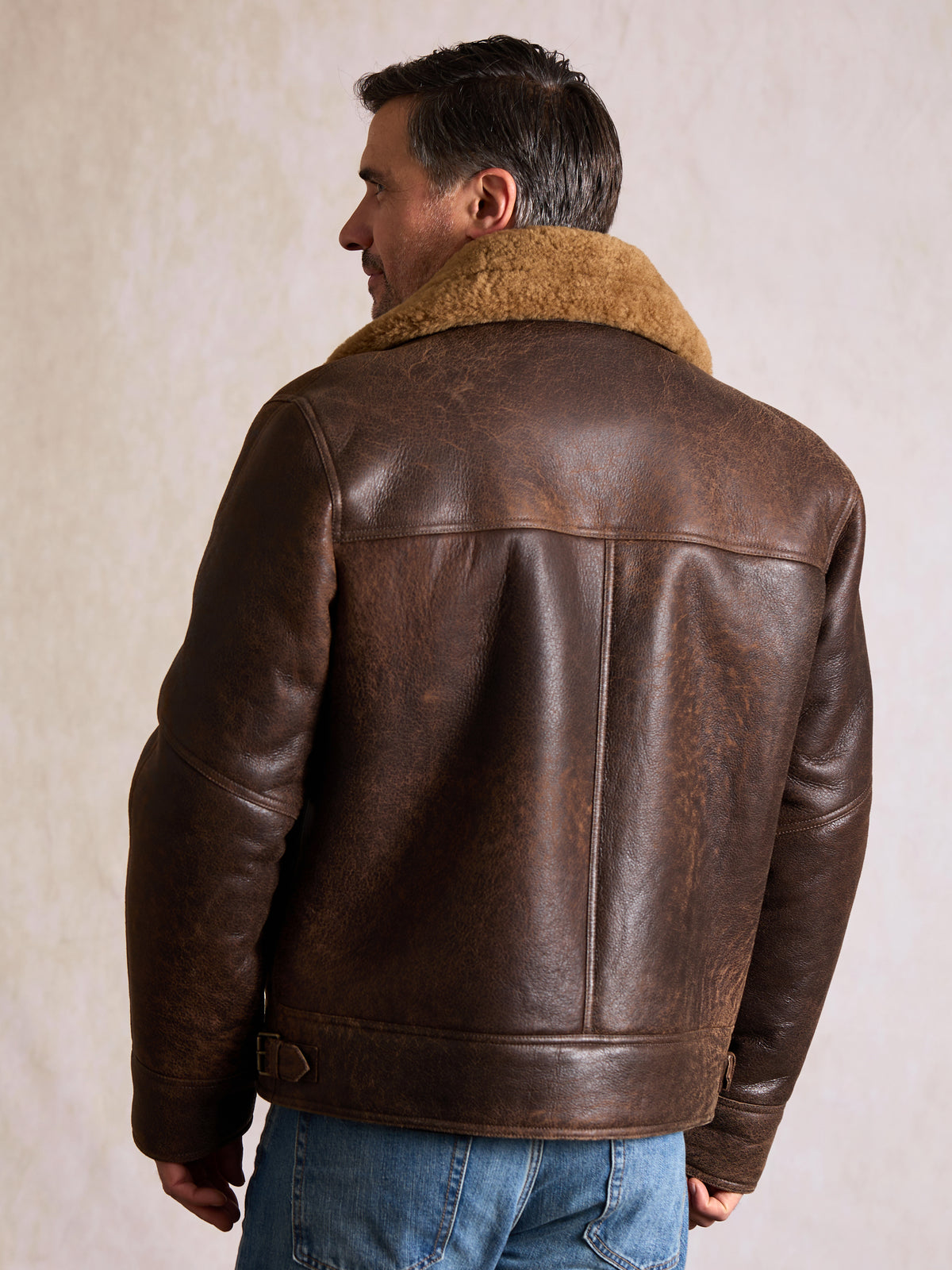 Storth Sheepskin Aviator Jacket