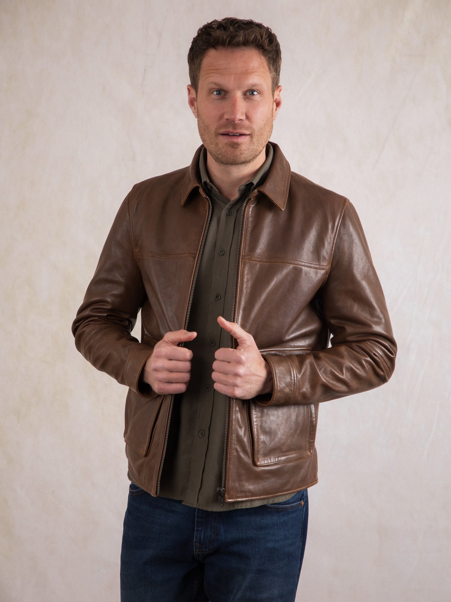 Hesket Leather Jacket