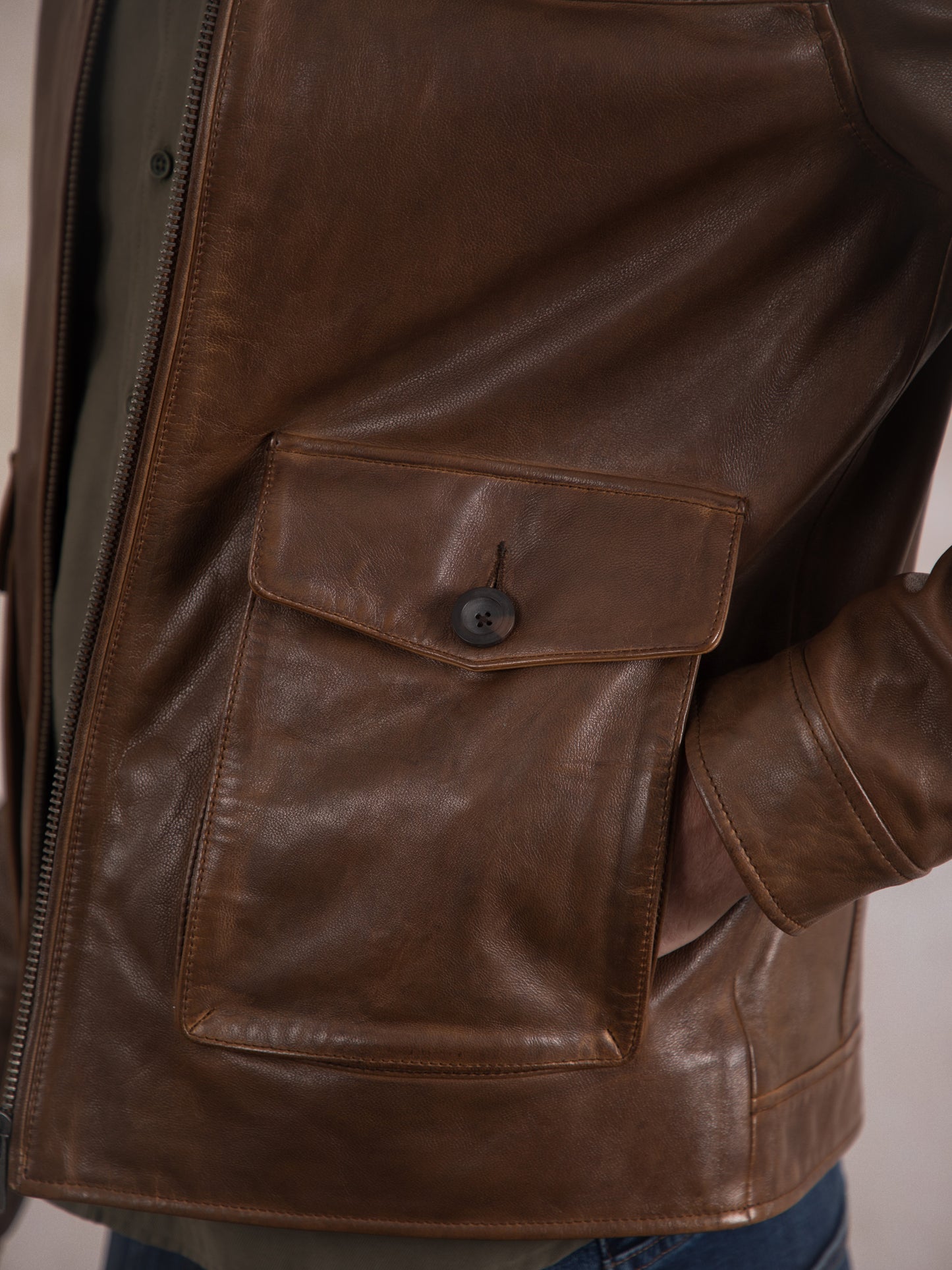 Hesket Leather Jacket