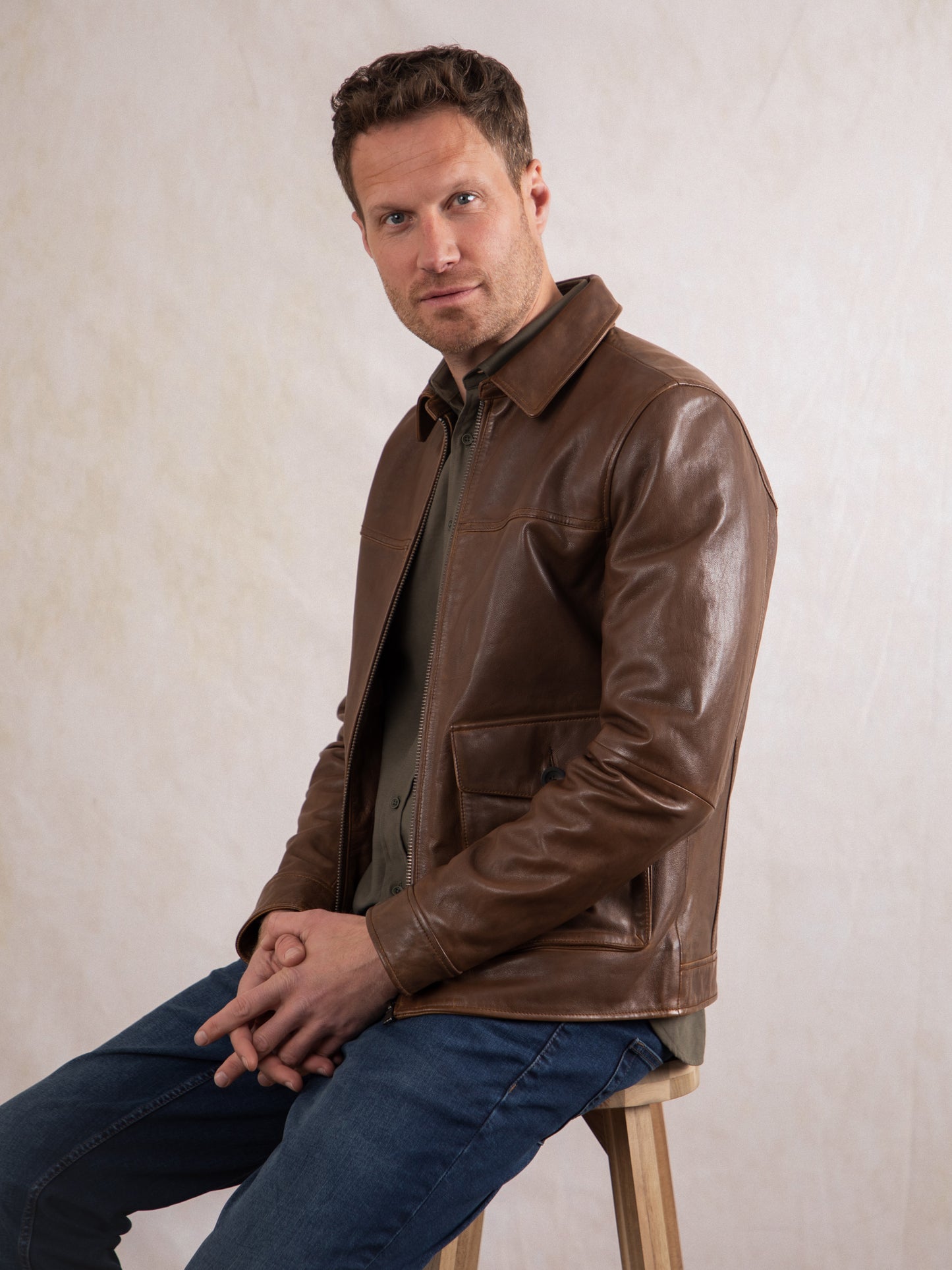 Hesket Leather Jacket