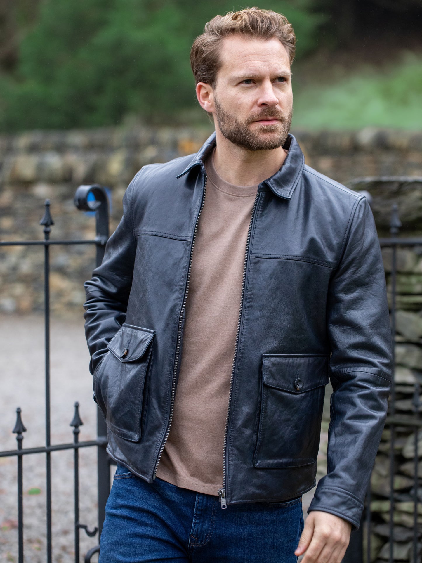 Hesket Leather Jacket