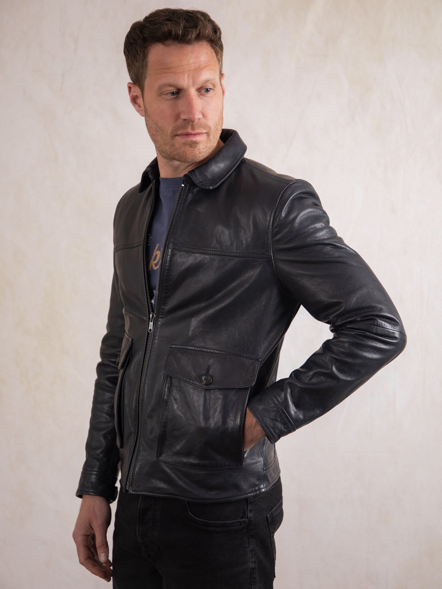 Hesket Leather Jacket
