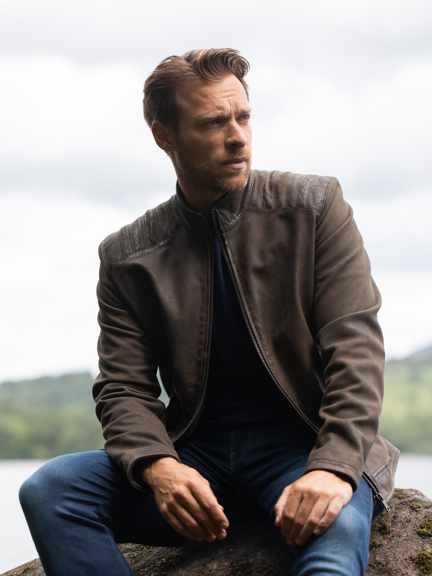 Crook Leather Jacket