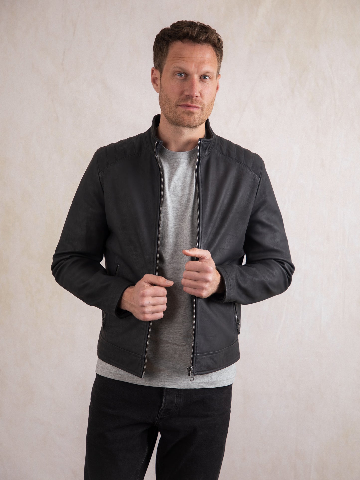 Crook Leather Jacket