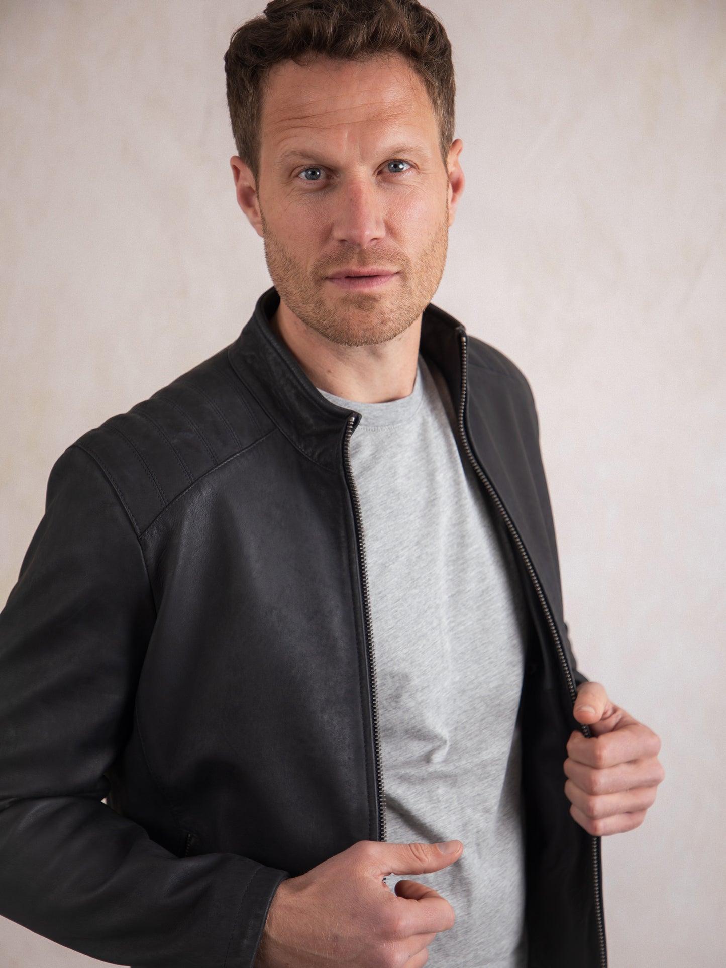 Crook Leather Jacket