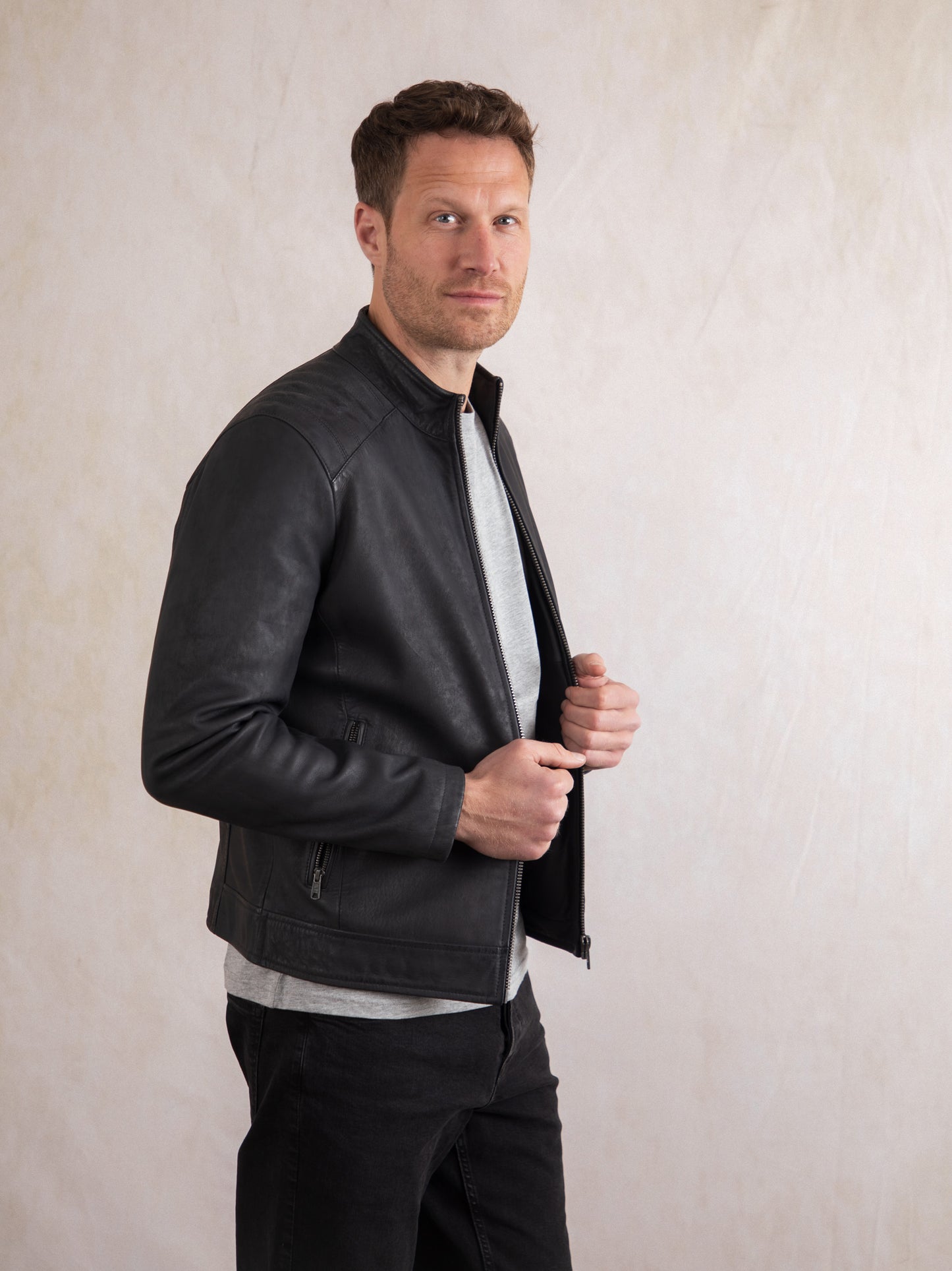 Crook Leather Jacket