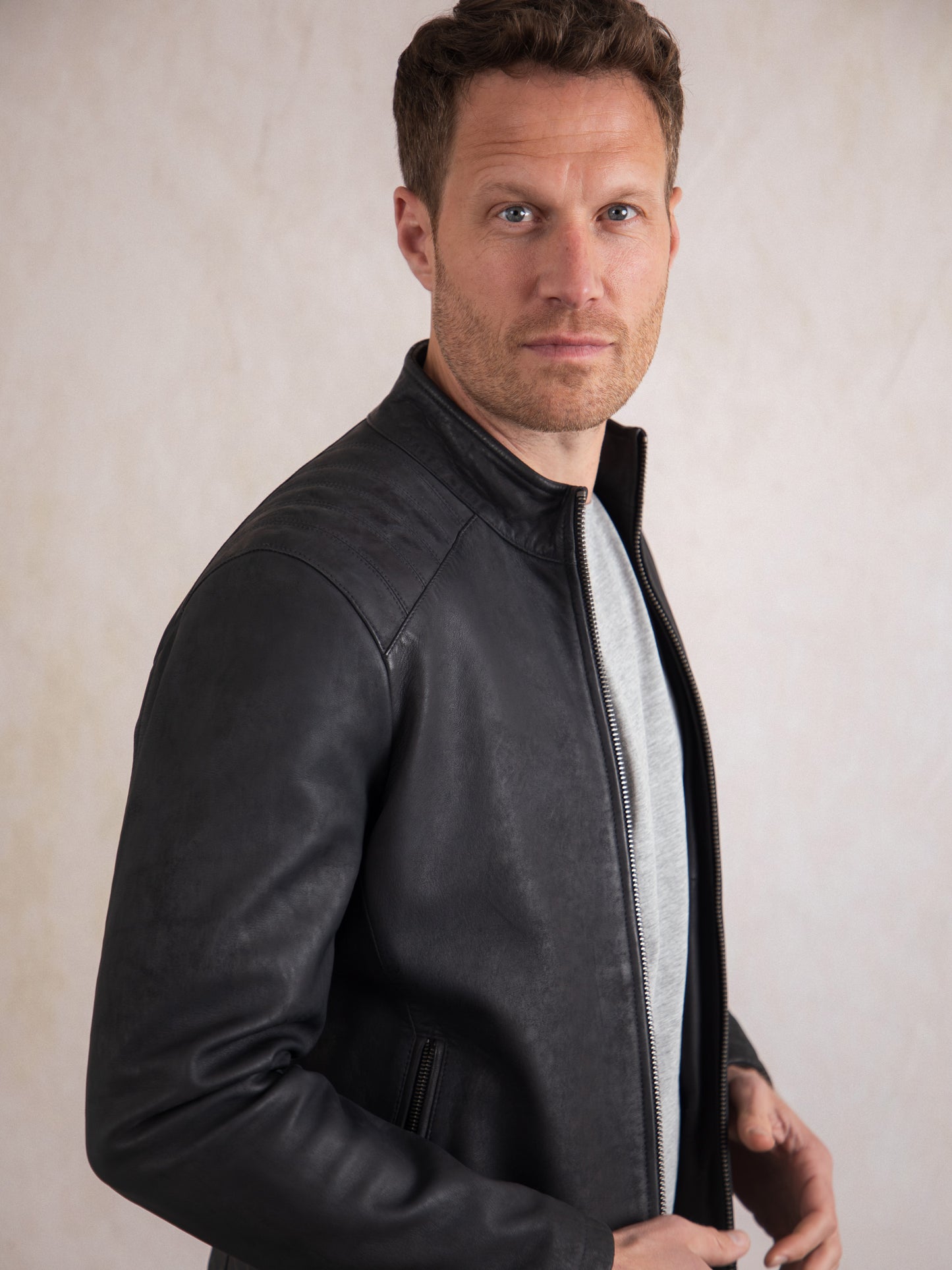 Crook Leather Jacket
