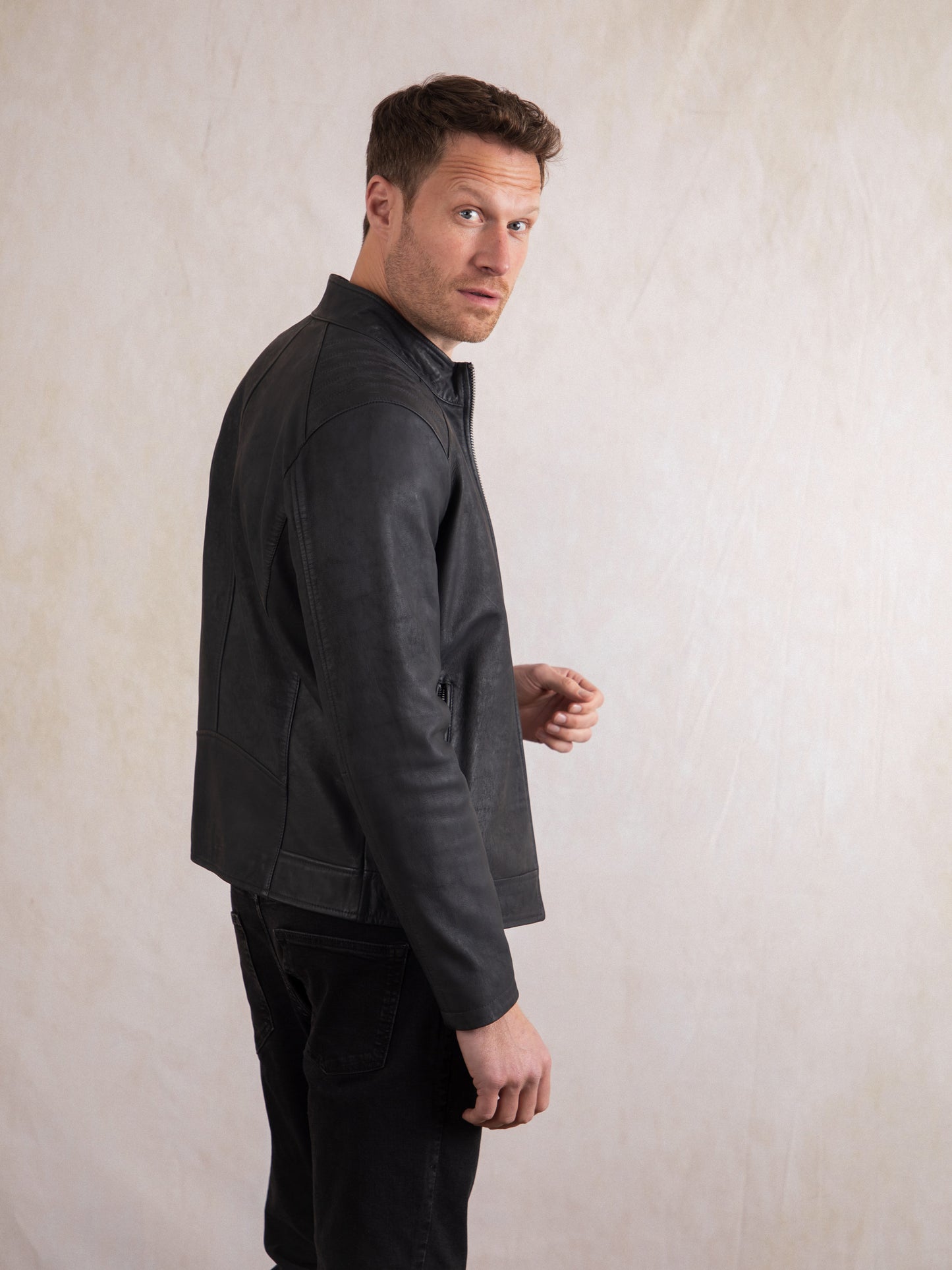 Crook Leather Jacket