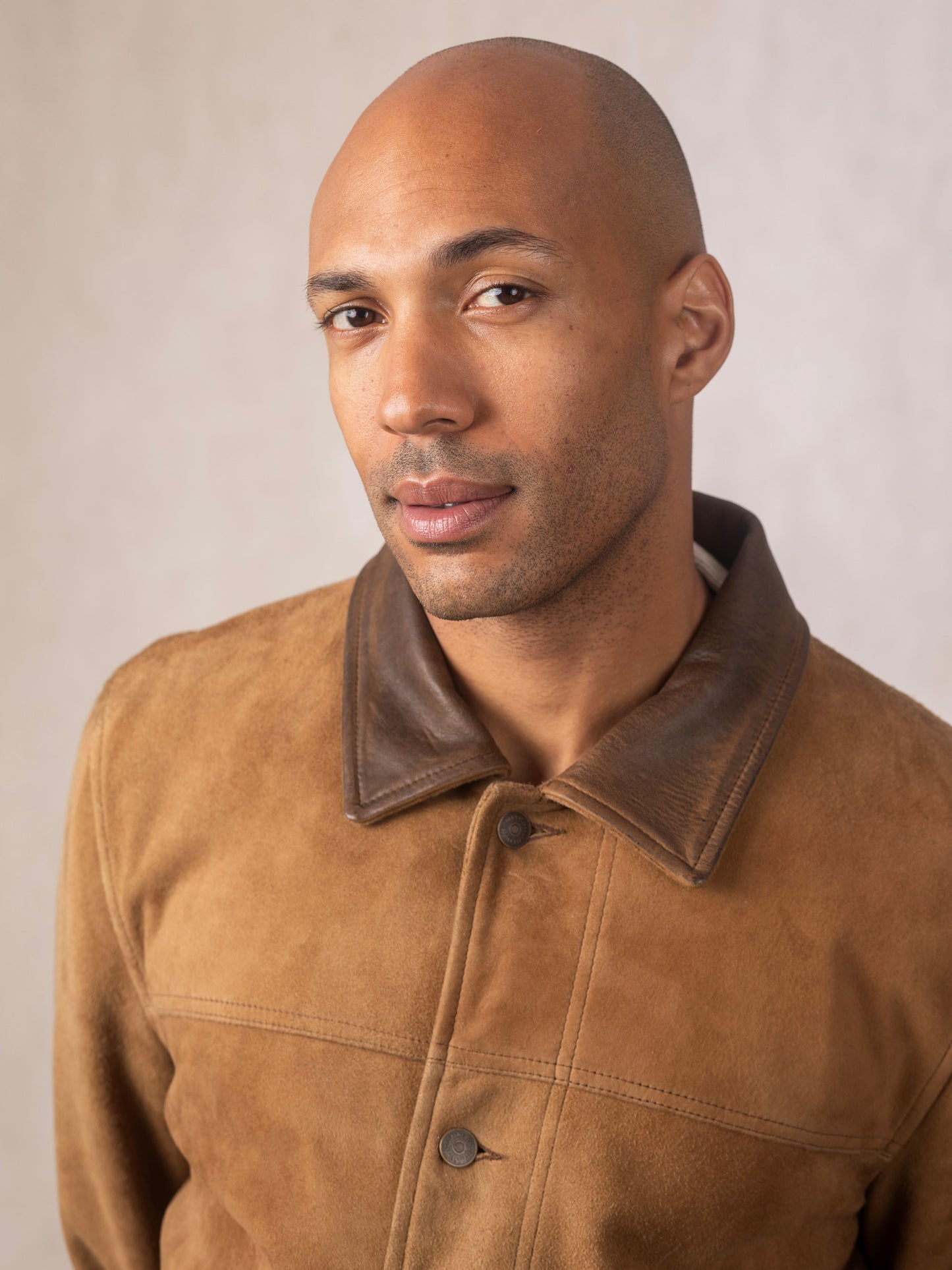 Crummock Collared Suede Jacket