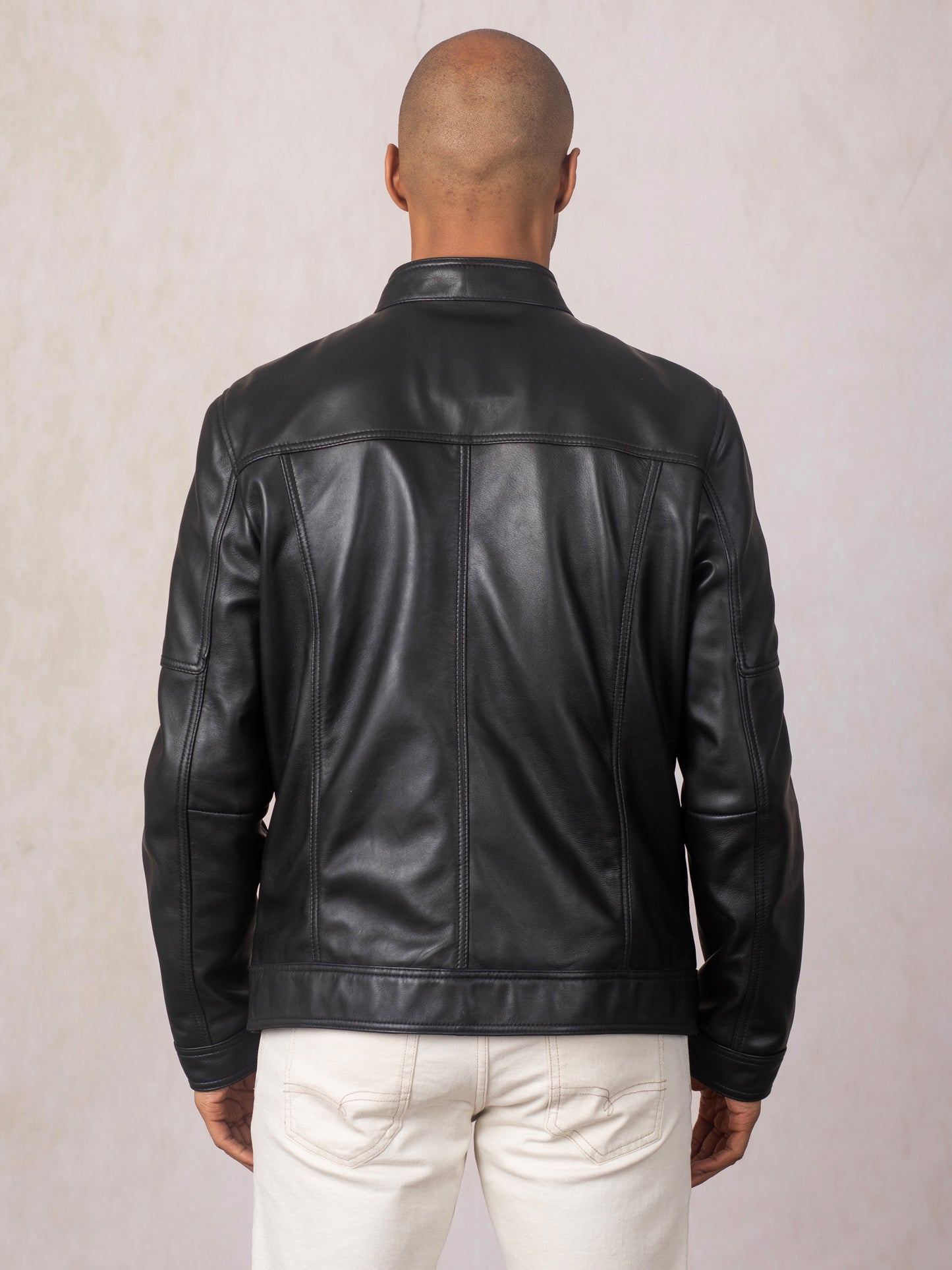 Penrith II Leather Racer Jacket