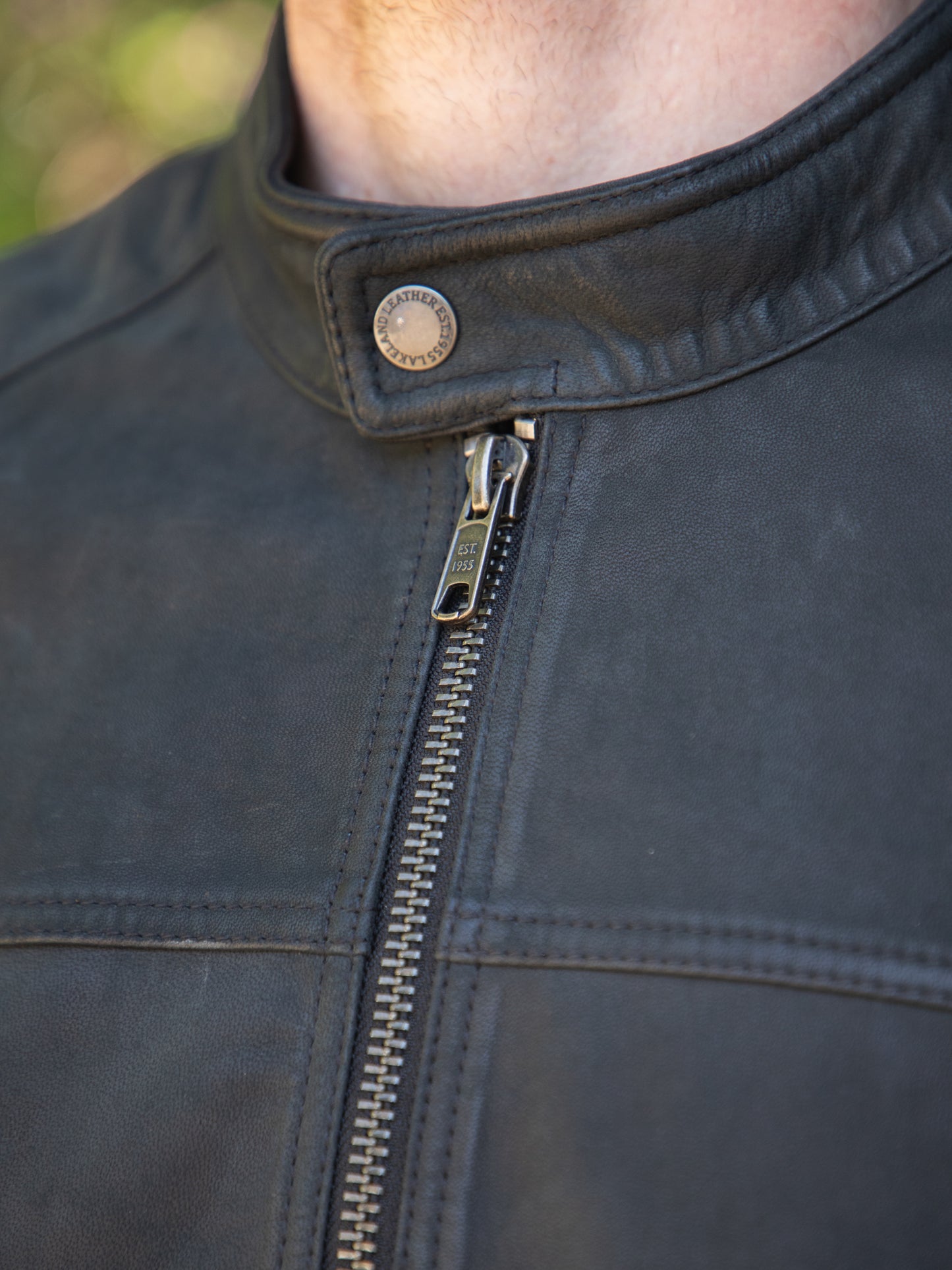 Penrith II Leather Racer Jacket