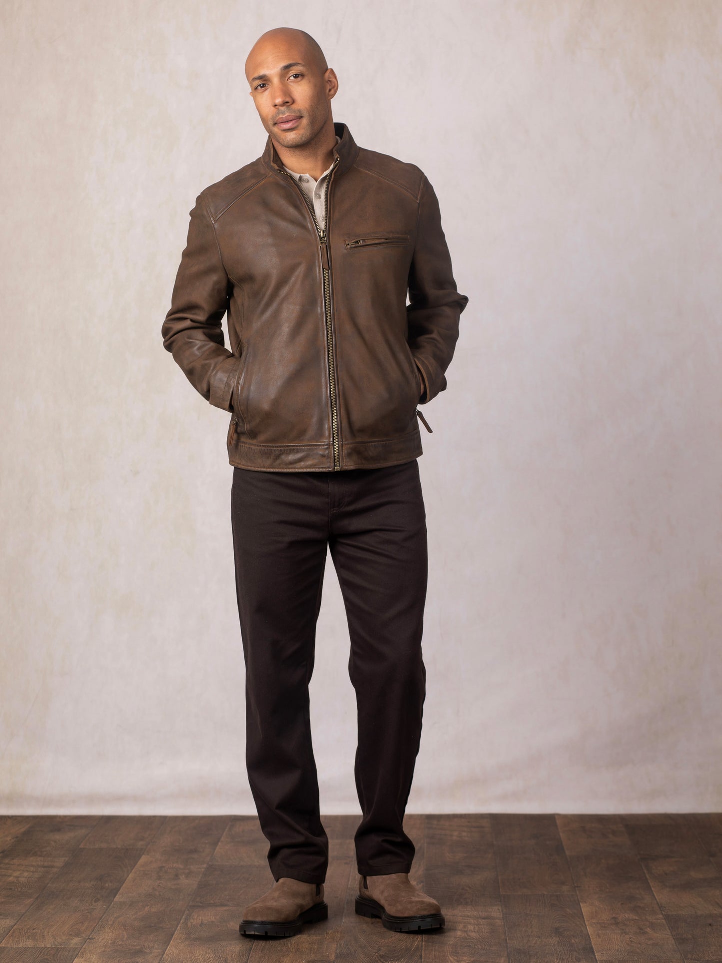 Crookshaw Leather Jacket