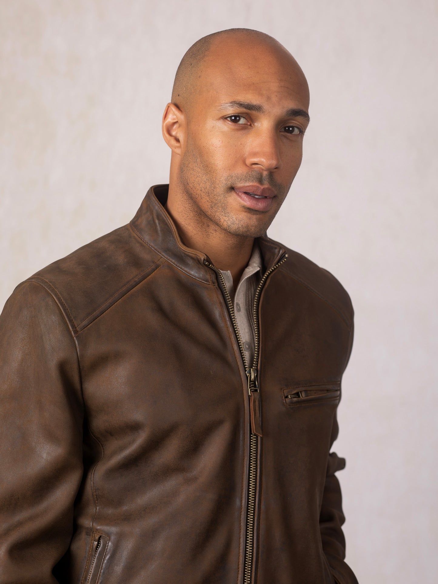 Crookshaw Leather Jacket