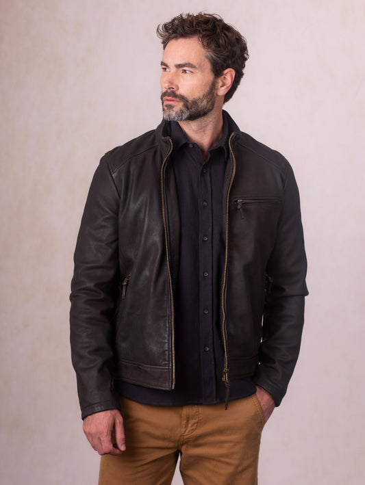 Crookshaw Leather Jacket
