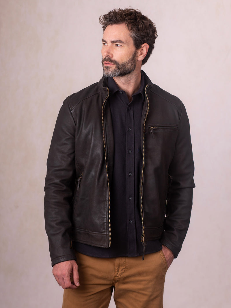 Crookshaw Leather Jacket