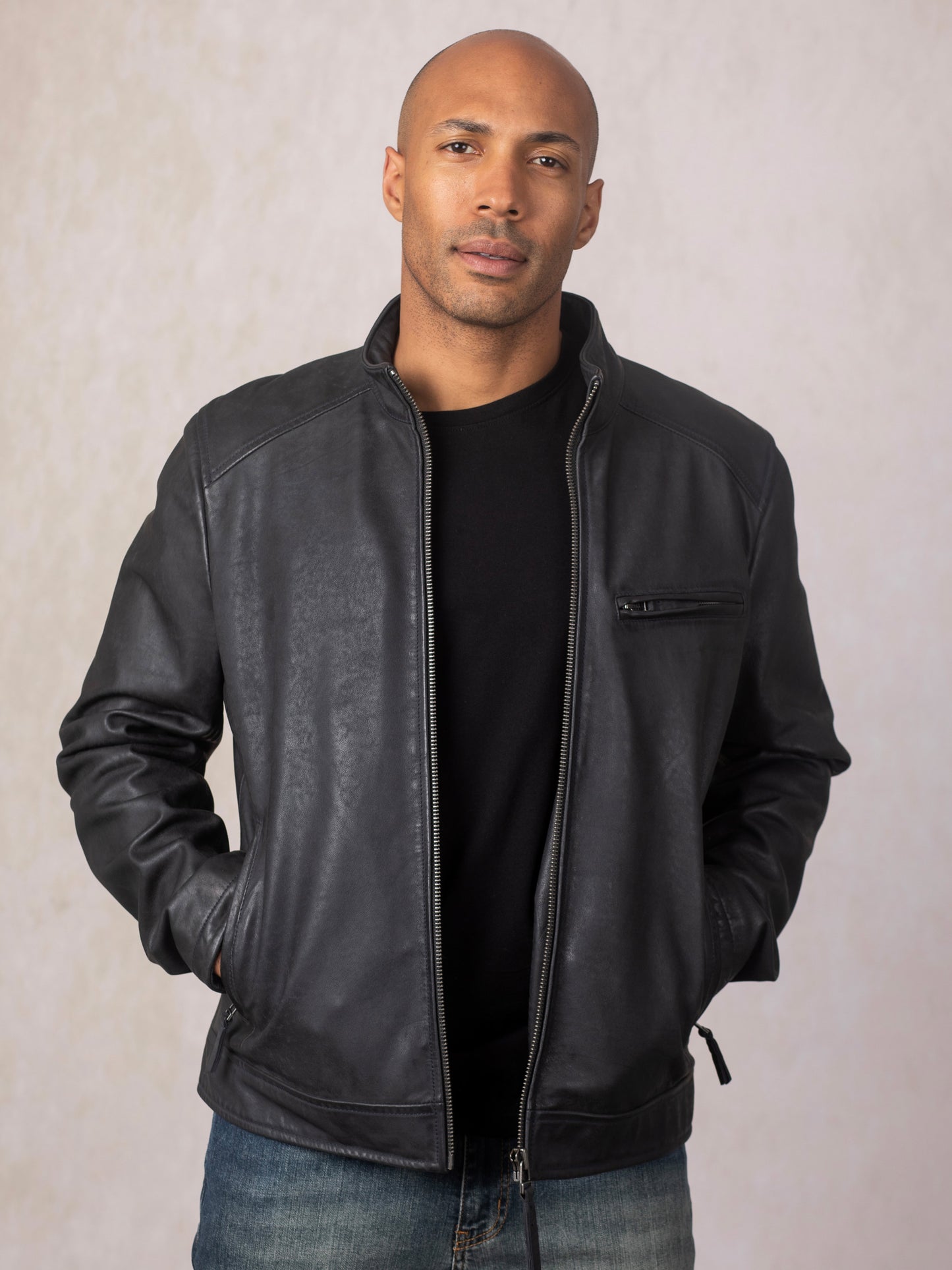 Crookshaw Leather Jacket